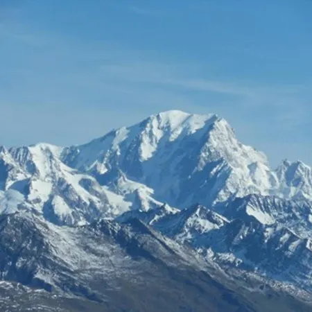 Divisible Fonctionnel Skis Aux Pieds Avec Vue Mont Blanc Apartamento